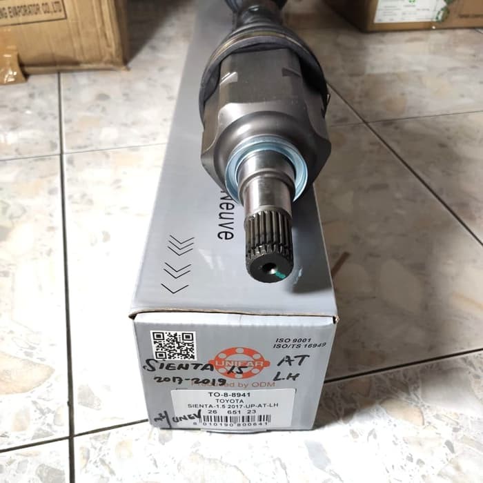 AS RODA CV JOINT ASSY MATIC KIRI SIENTA 17-19 TO-8-8941 MERK UNIFAR