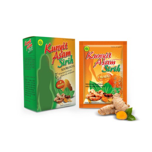 

Sido Muncul Minuman Kunyit Asam Sirih isi 5 Sachet