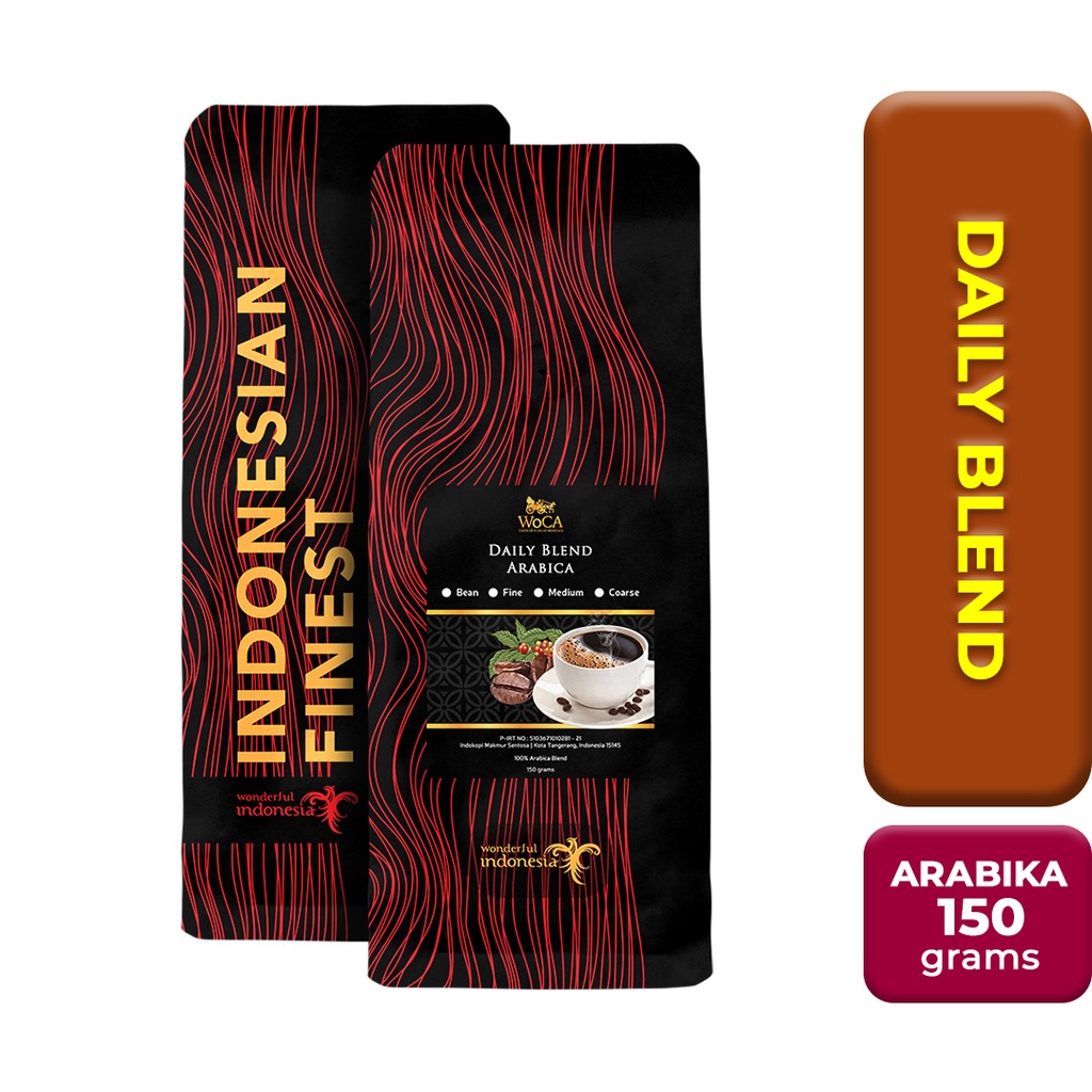 

WoCA Kopi Daily Blend 150 gram