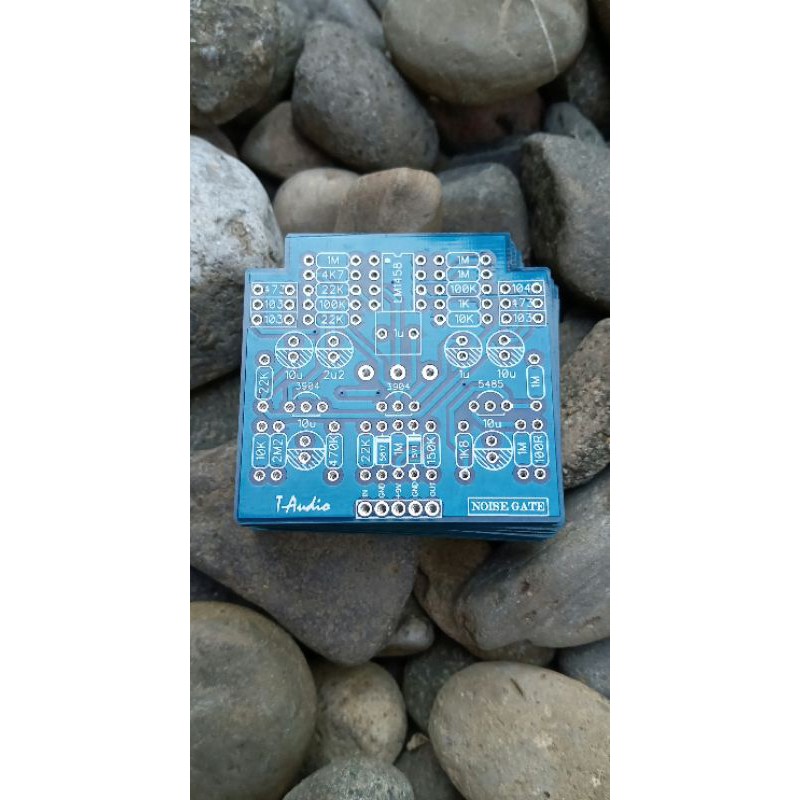 T-AUDIO PCB MXR NOISE GATE CLONE GUITAR EFFECT PEDAL EFEK GITAR 1590B 2N5485