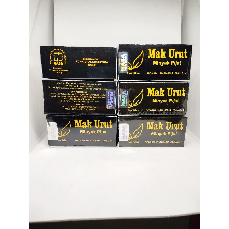 Mak urut asli NASA minyak pijat asli original