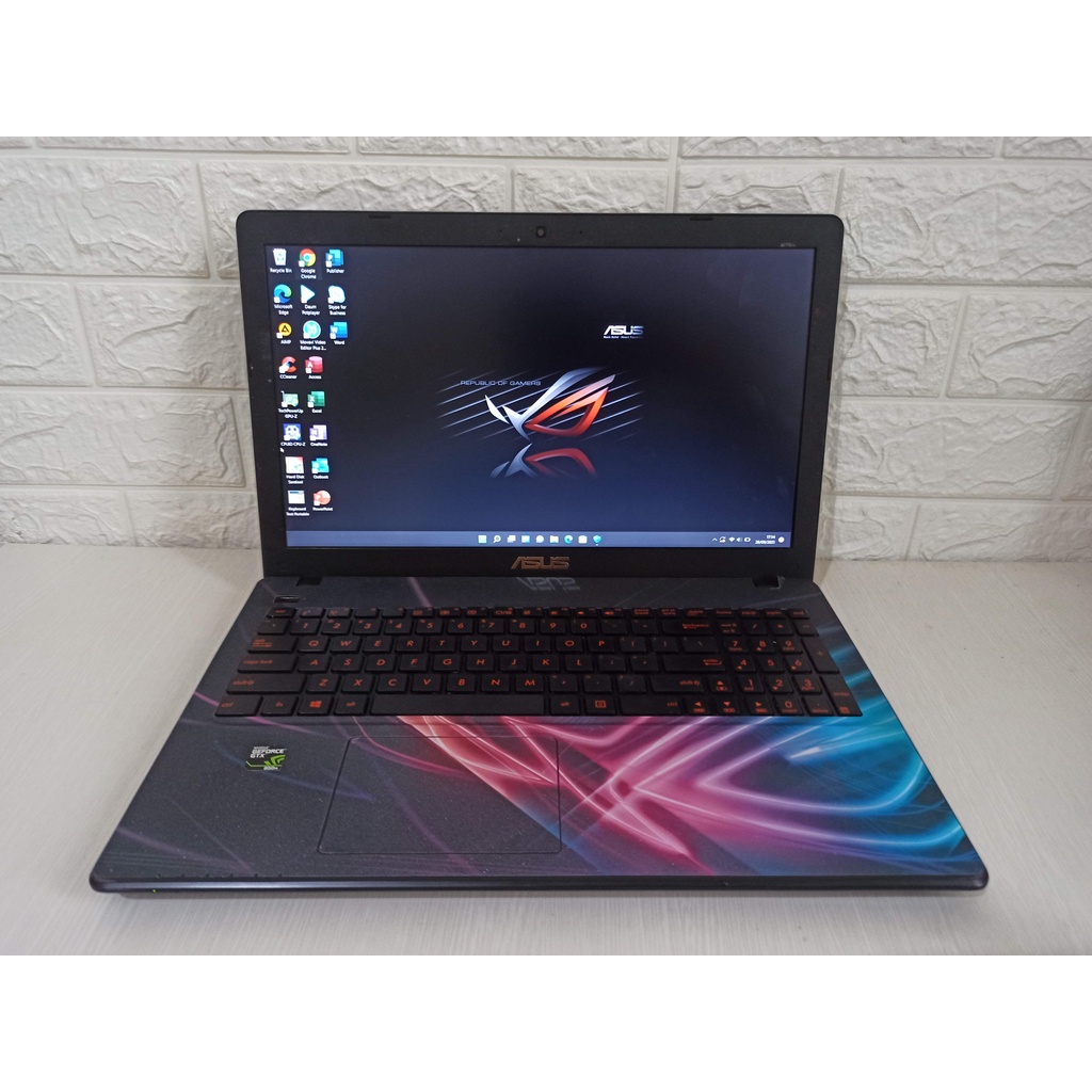 Asus Baby ROG X550VX Core i7 Nvidia GTX 950 Laptop Second Bekas Gaming VGA x tuf nitro legion predat