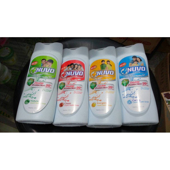 NUVO FAMILY BODY WASH SABUN CAIR BOTOL 250 ml/PIORASHOP