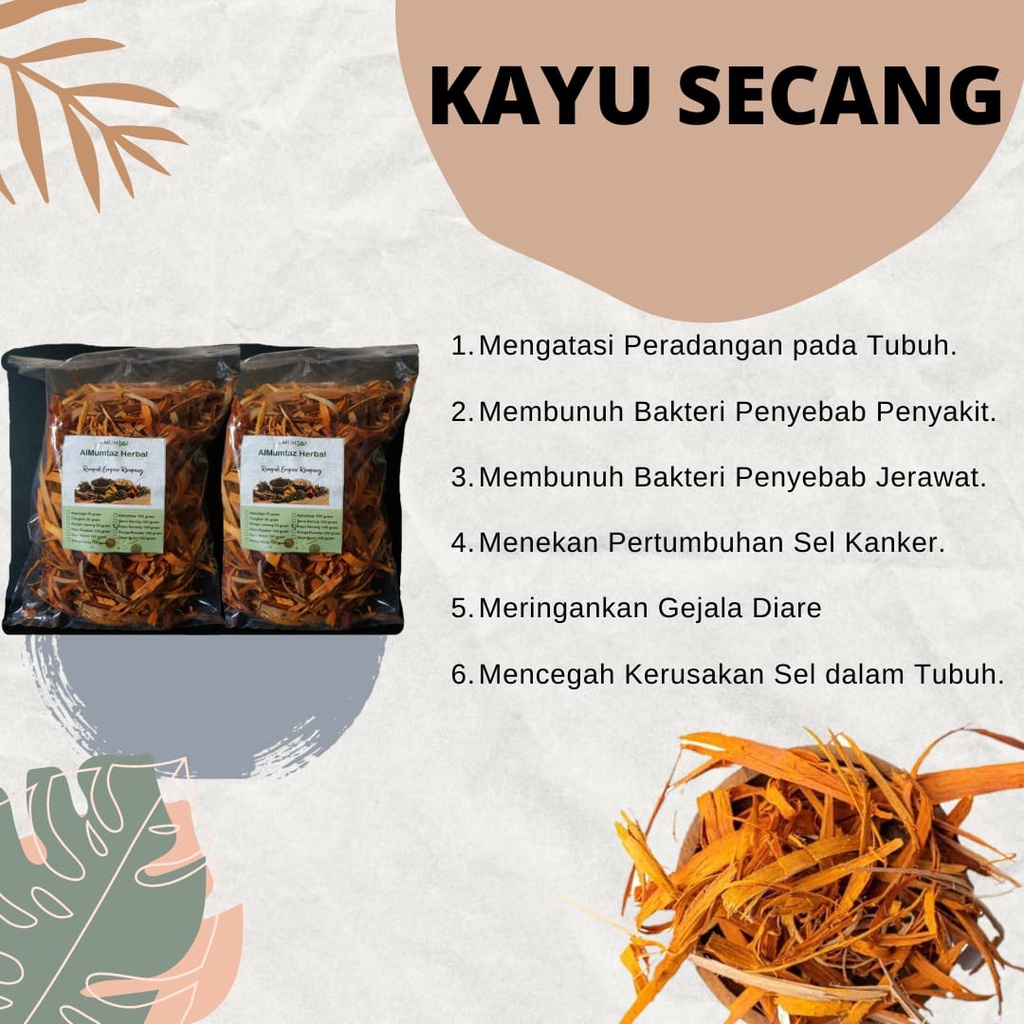 

Kayu secang termurah asli, 100 gram, obat chenna, asli, batang, untuk bayi, obat gatal, untuk asam lambung, kayu secang original kaya manfaat untuk kesehatan, kecantikan pria dan wanita