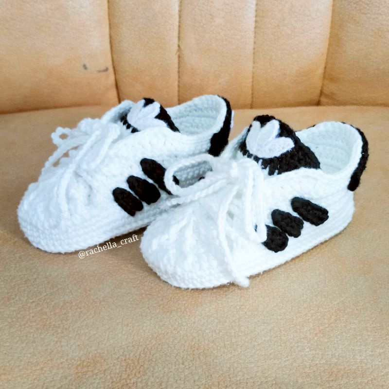 Sepatu Rajut Bayi Cowok / Sneaker Bayi / Kostum Rajut Bayi / Sepatu Adidas Anak