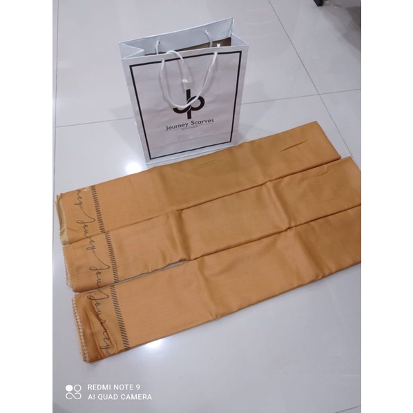 journey hijab ZEA SERIES warna mustard