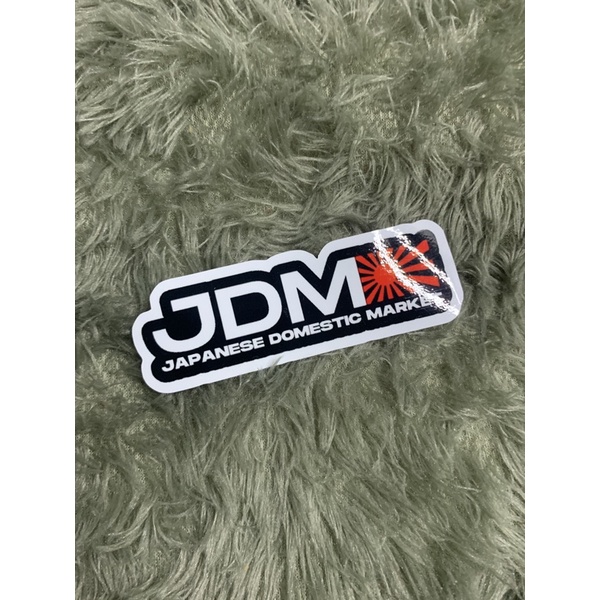 STICKER JDM BENDERA JAPANESSE DOMESTIC MARKET