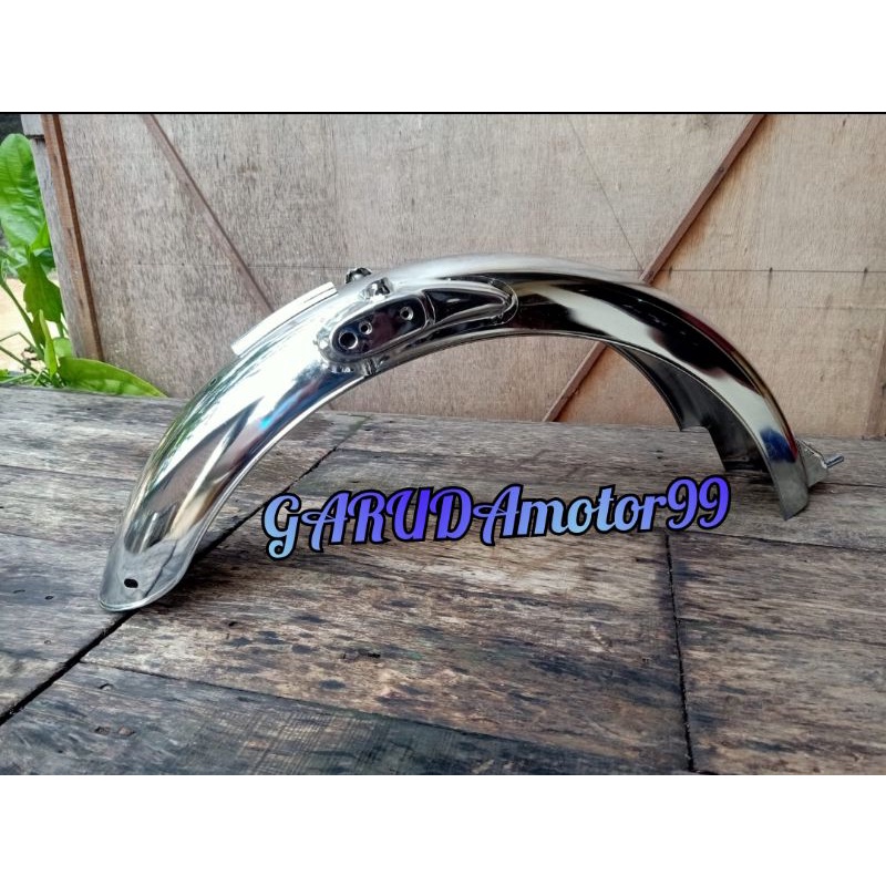 SPAKBOR SLEBOR BELAKANG CB 100 CB 125 JUMBO PRES CROM SUPER PRESISI