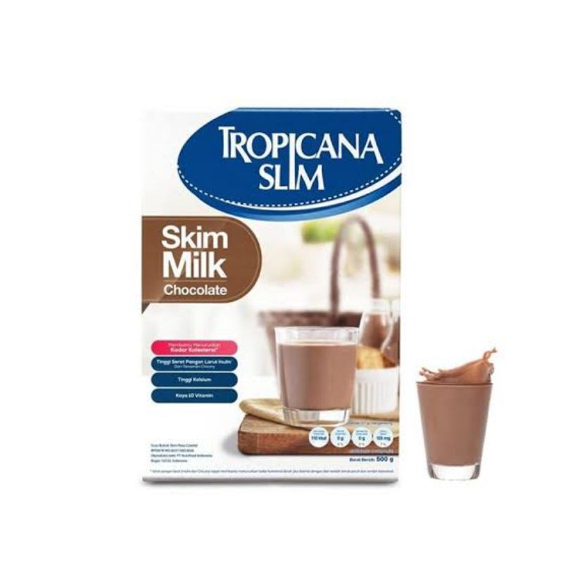 

TROPICANA SLIM SKIM MILK CHOCOLATE 500GR