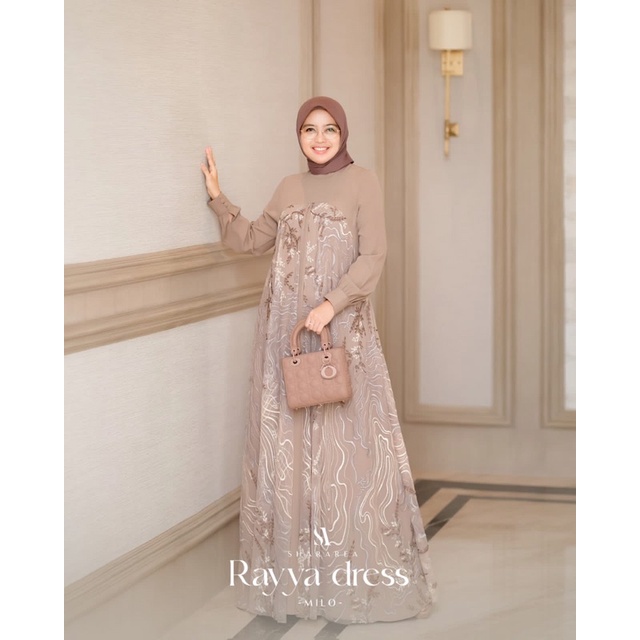 Rayya Set ( Dress + scarf ) ori by Shararea