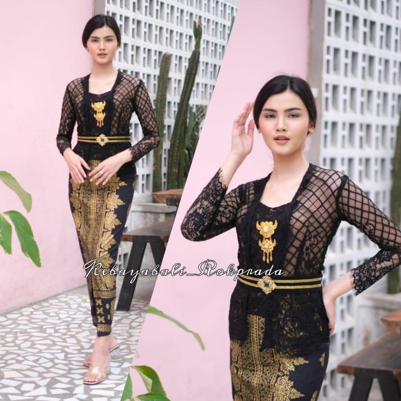 SATU SET KEBAYA BALI KEBAYA KUTUBARU KEBAYA JADI KEBAYA SEMI ITALY