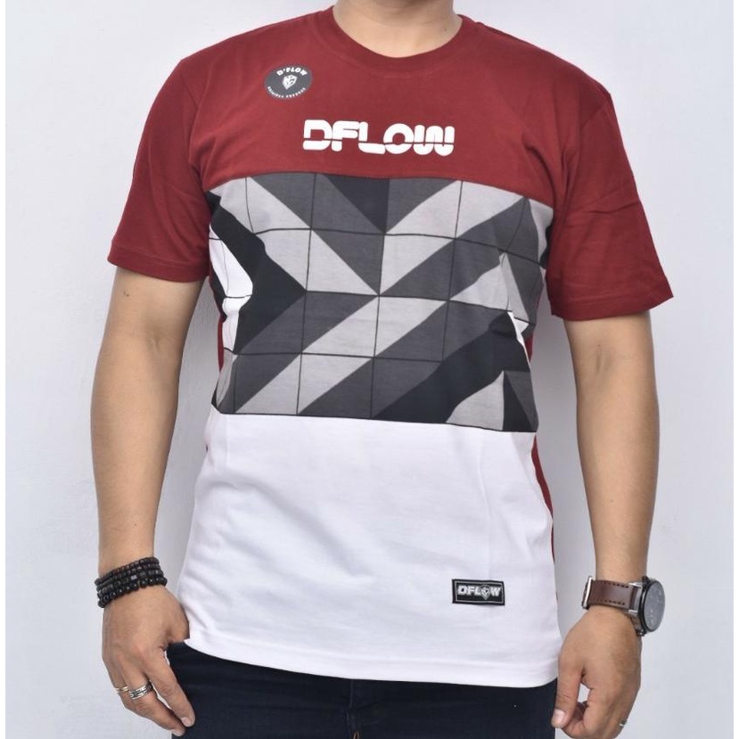 KAOS DISTRO DFLOW ORIGINAL - KAOS PRIA D'FLOW BEST SELLER TERLARIS