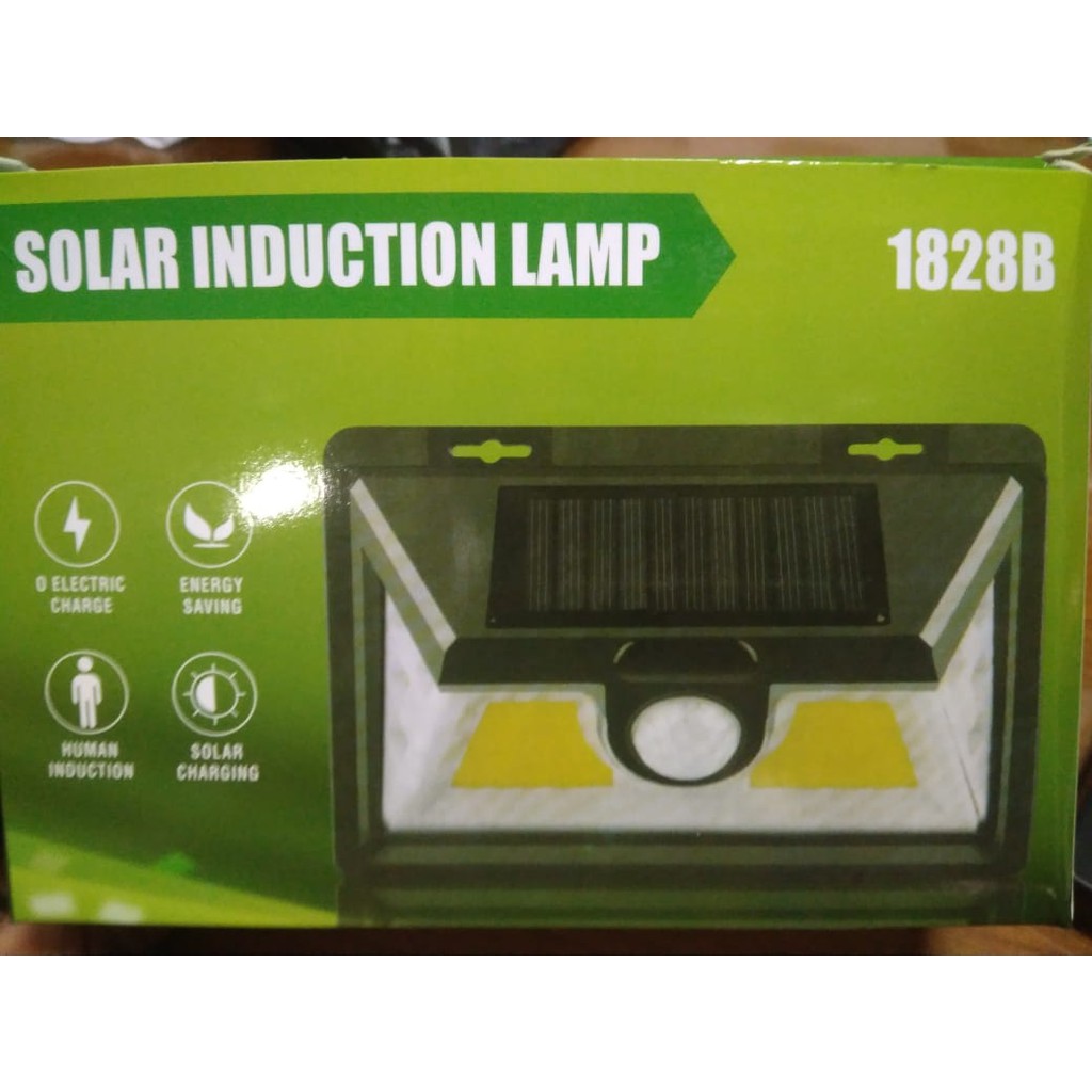 LAMPU SOLAR LED - SOLAR INDUCTION WALL LAMP SMALL TRIANGLE