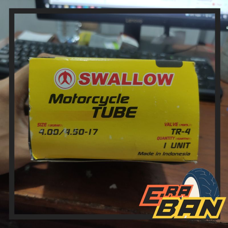 BAN DALAM SWALLOW 400 450 RING 17 UNTUK BAN LUAR UKURAN 130/70 140/70 150/60