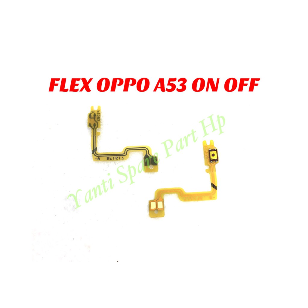 Flexible On Off Oppo A53 Original Terlaris New