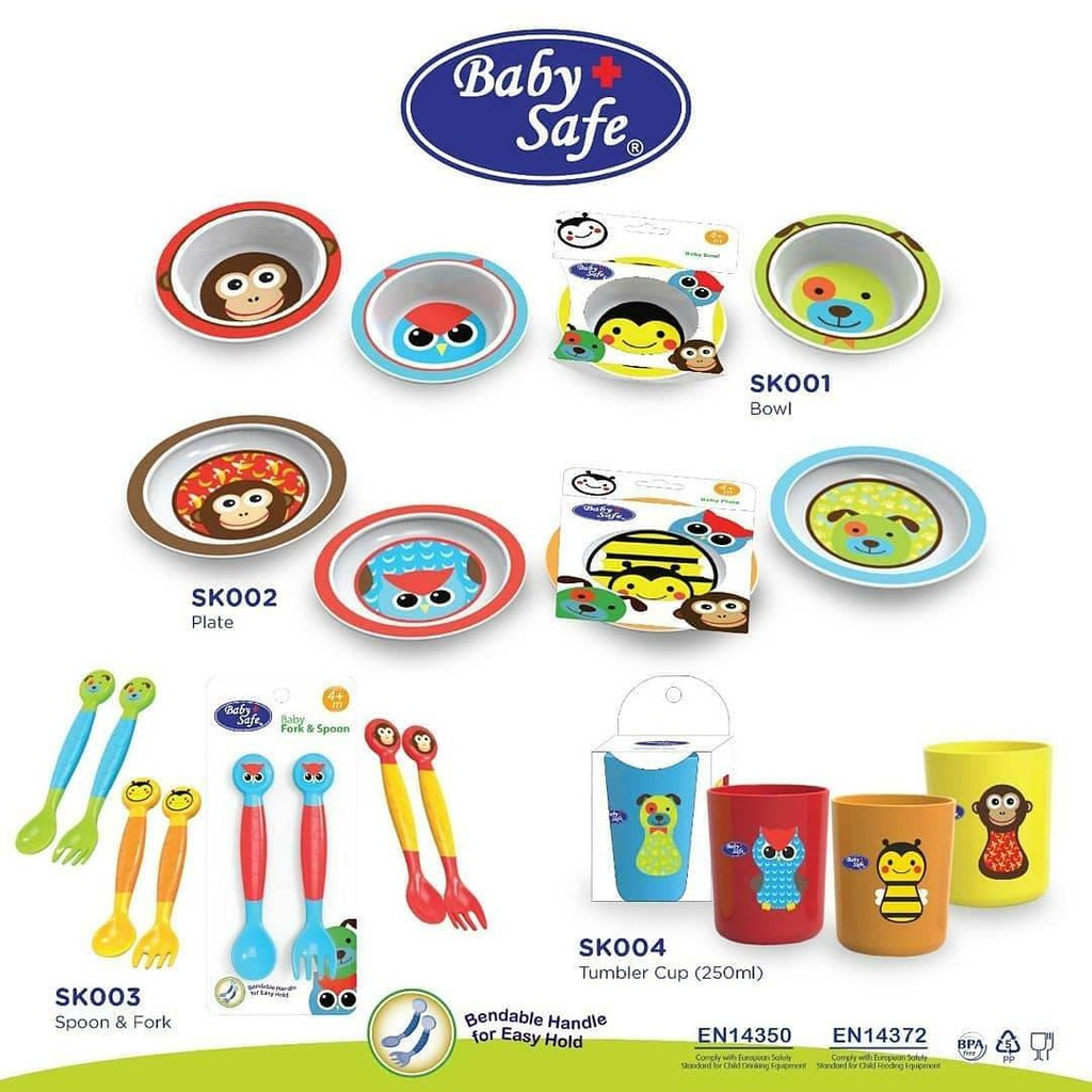 Babysafe fork n spoon