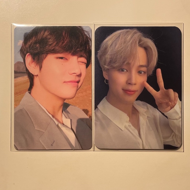 [OFFICIAL] PHOTOCARD BTS LUCKY DRAW PWS HER V BUTTER NAMJOON JIMIN JUNGKOOK