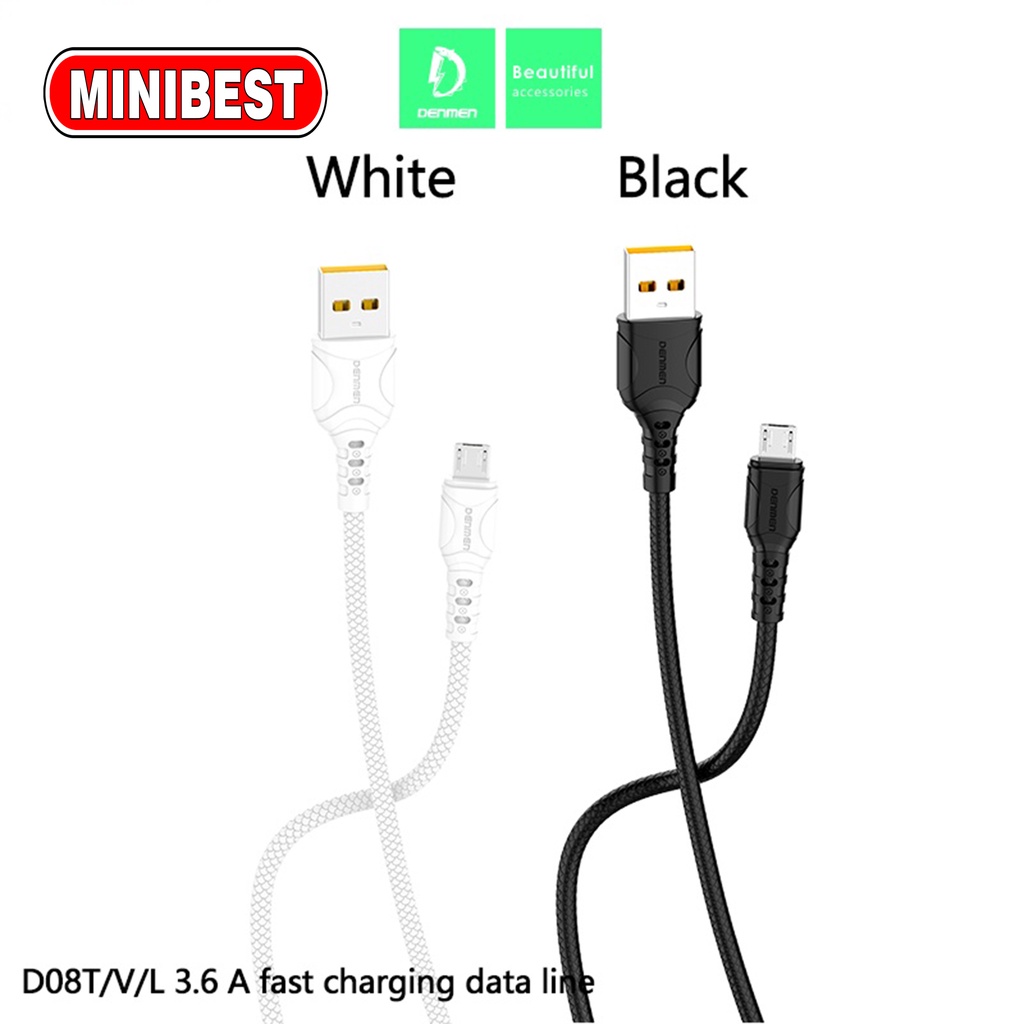 Kabel powerbank/usb cable/data cable for android &amp; lightning 2.1A original MQ