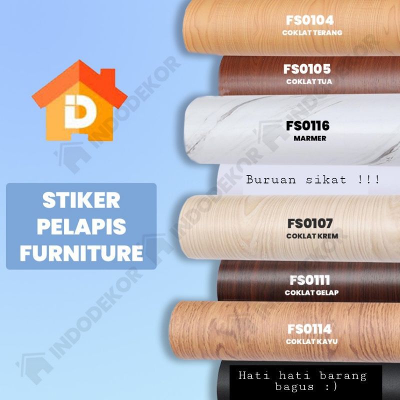Pelapis Furniture - Interior PVC Film - Tacon - Decosheet
