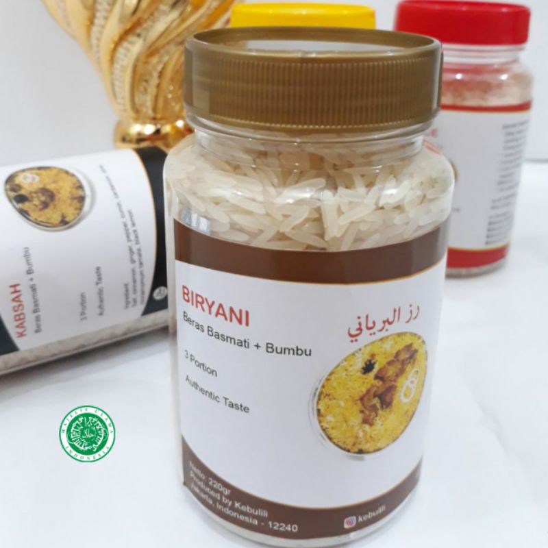 

Nasi Biryani Berupa Beras Briyani + Bumbu Instan Authentic
