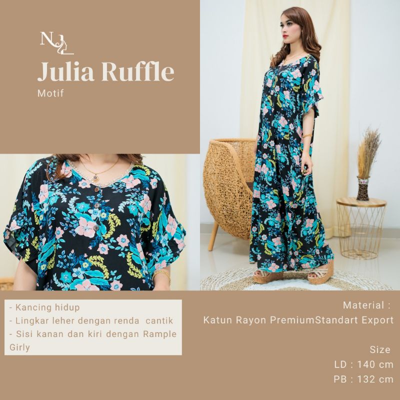 daster julia ruffle by nola