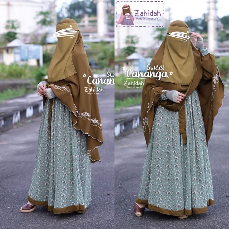 cananga by zahidah gamis only