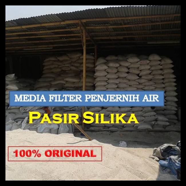 Jual Pasir Silika Media Filter Penyaring Air Water Filter 25kg