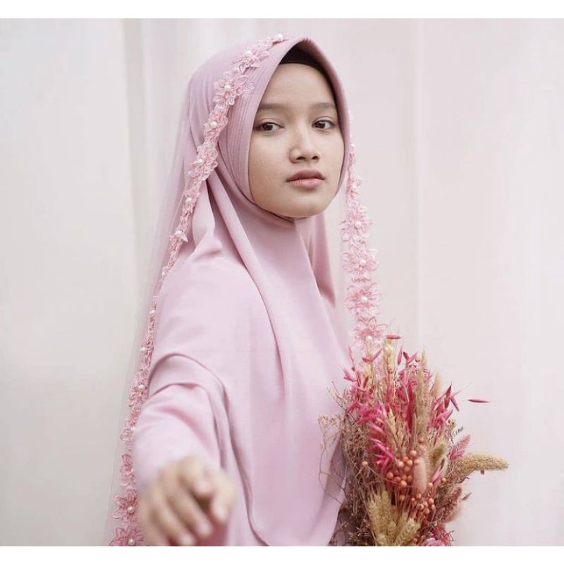 SET AKAD Gamis Akad Sultanah Series Warna Polos By hijab alila