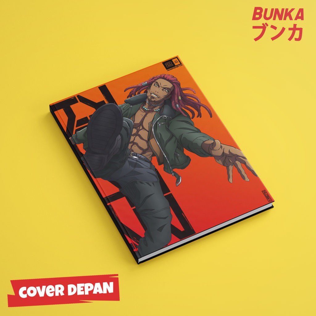 

Notebook Anime Akudama Drive Brawler Hardcover A5 Buku Tulis Catatan Notes Agenda Planner Jurnal