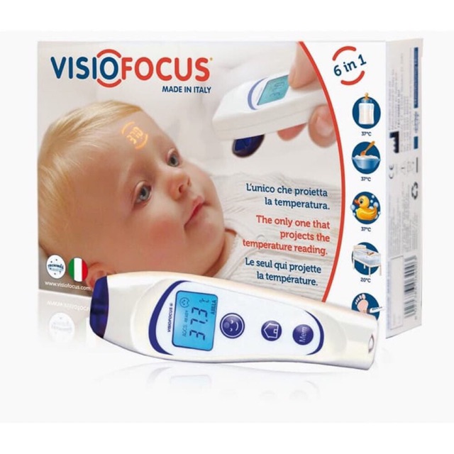 thermometer visiofocus digital A6400 akurat 6in1 6 in 1