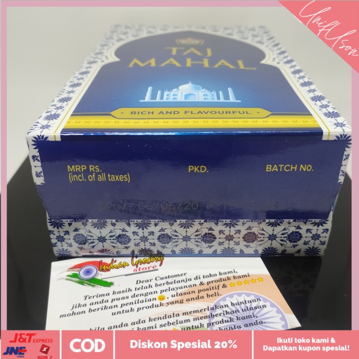 

⭐COD⭐ Brooke Bond Taj Mahal Tea 500gr