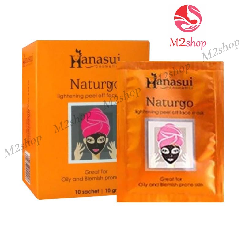 [ 1box ] [ HANASUI NATURGO ] MASKER NATURGO BPOM HANASUI