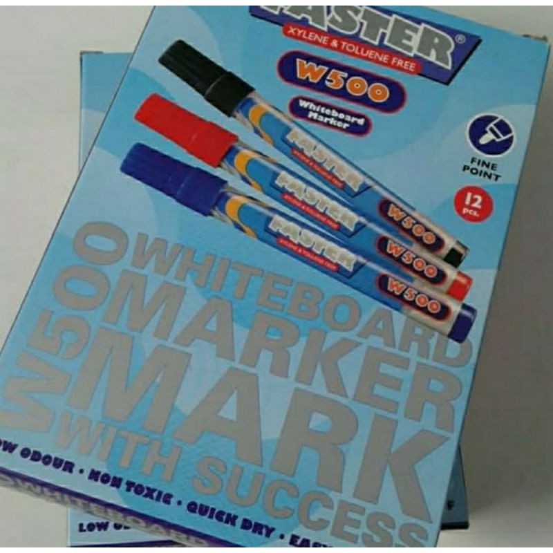 

PROMO FASTER. SPIDOL WHITEBOARD W-500. - Hitam