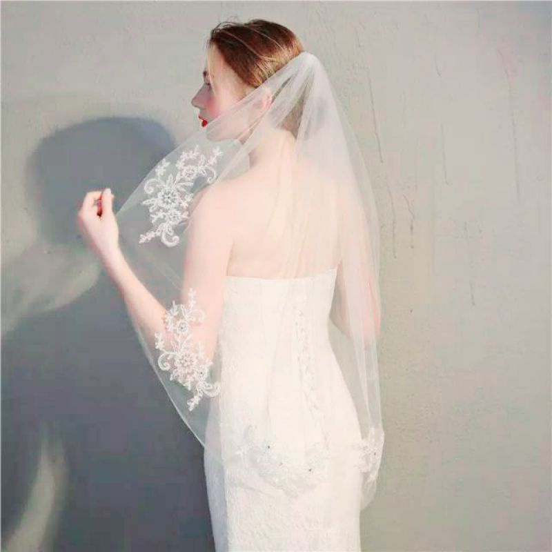 renda pengantin satu layer