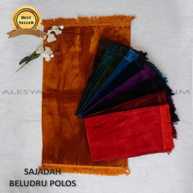 SAJADAH TURKEY POLOS BLUDRU PREMIUM II SAJADAH ANTIK