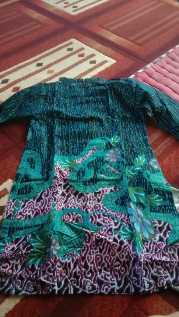 Atasan Batik Dolby Dolbi Dobby Doby Tenun Sutra Tulis Halus Katun Atbm Baron ,sarombit Atasan