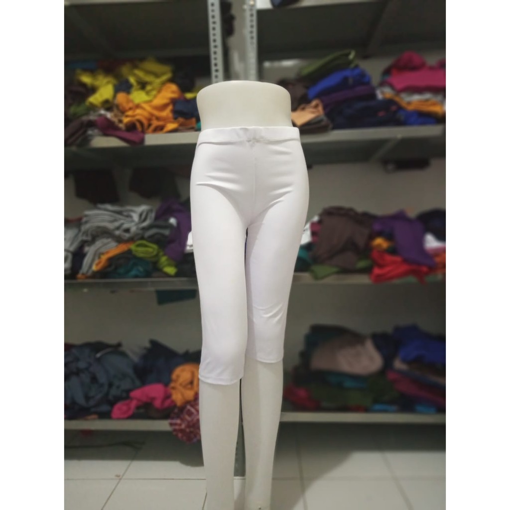 Celana Legging 7/8 jersey SPANDEX tebal r2ajakarta legging polos