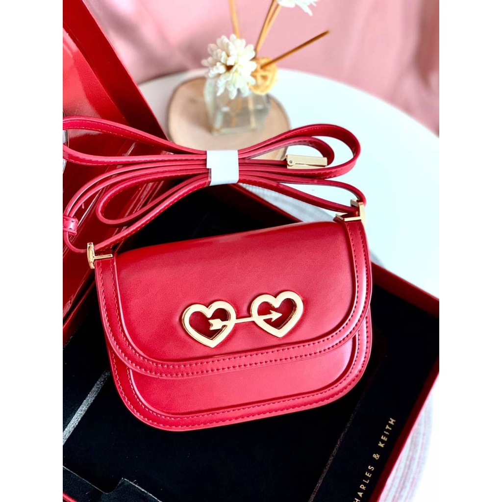 TAS WANITA AIRPODS POUSYAL SATIN FREE BOX CK825 SLING BAG PREMIUM IMPORT