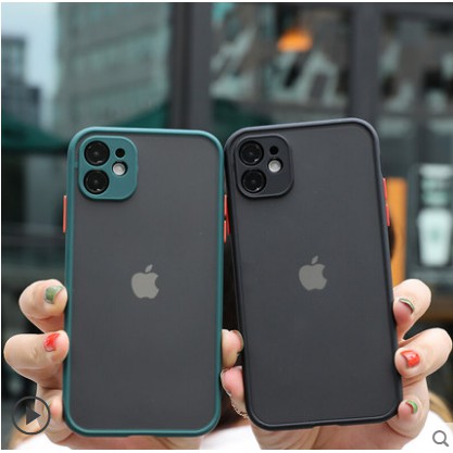 (In Stock) Hard Case Silikon Transparan Untuk Iphone 11 12 Pro Xs Max Xr X 6 6s 7 8 Plus Se