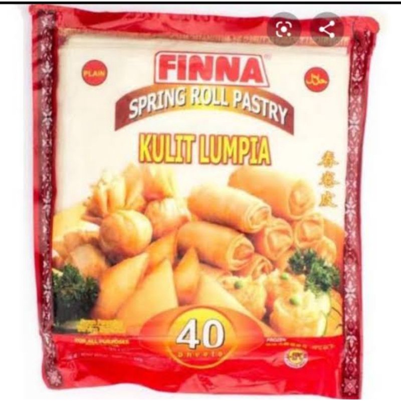 

Finna Spring Roll Besar 21.5cmx21.5cm 40 Sheet/Kulit Lumpia Finna (Ukuran Besar)