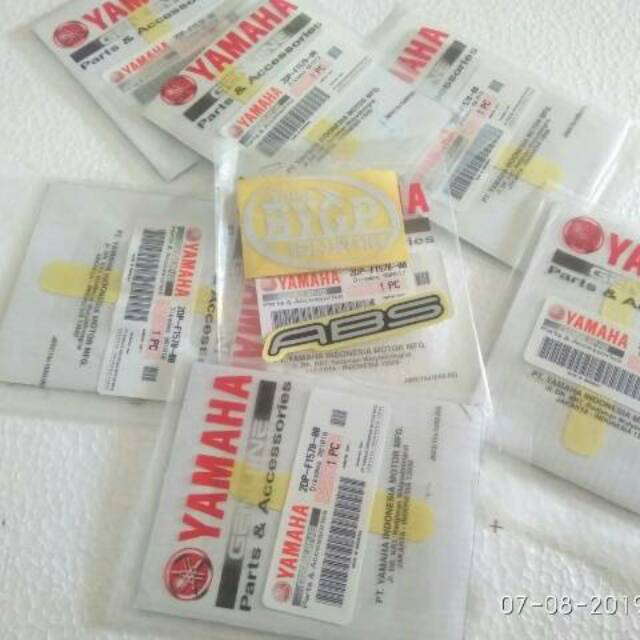 Stiker ABS untuk motor Nmax