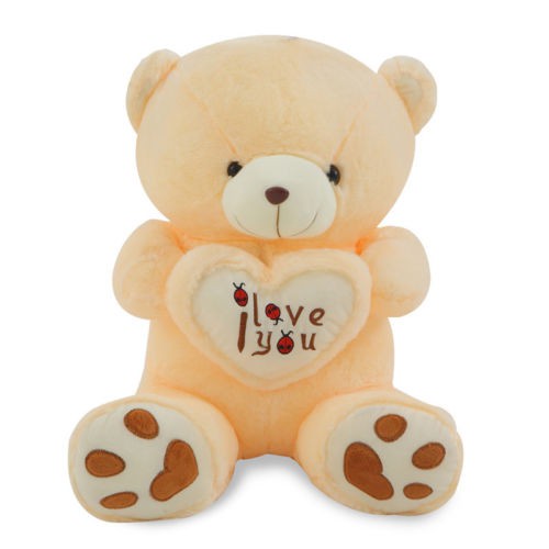 Mainan Boneka Stuffed Plush Teddy Bear Besar I Love You Memegang Hati Untuk Hadiah