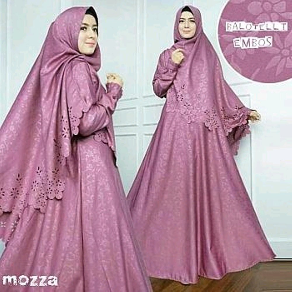 Dress syari  gamis Mozza