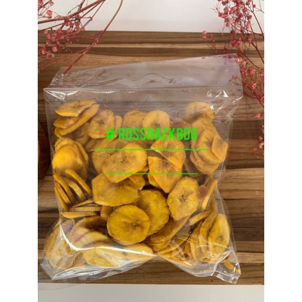 

Keripik Pisang Manis Dolar 1/2KG Oleh Oleh Bandung