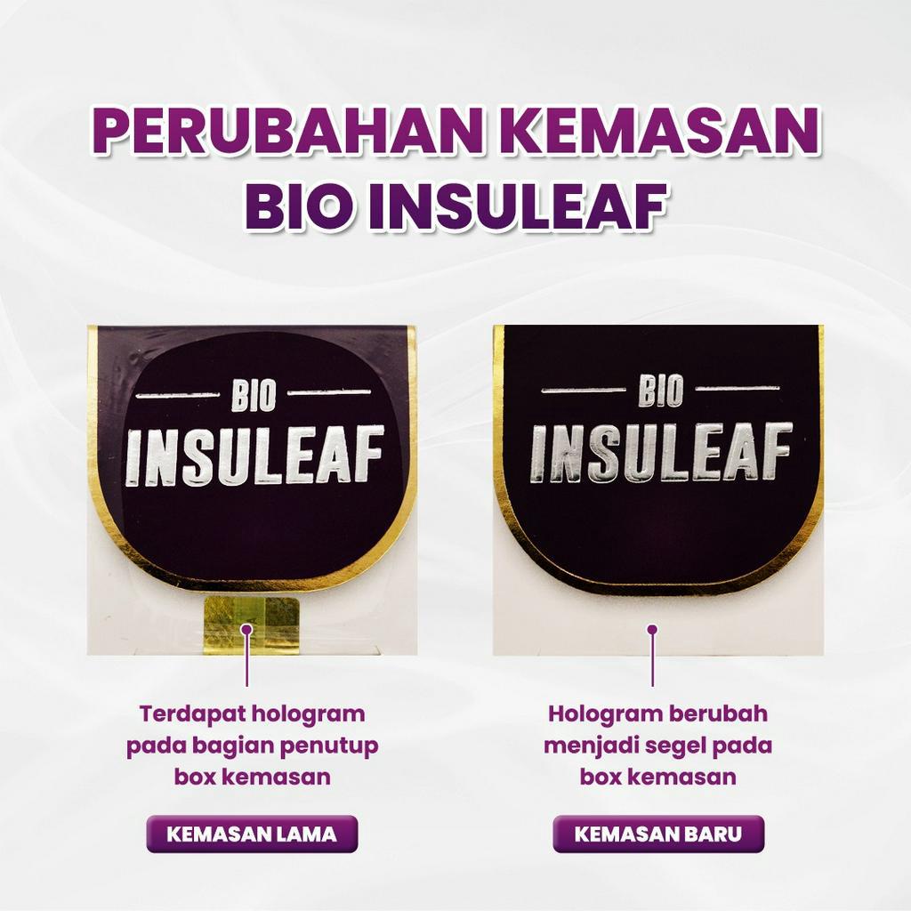 Paket Cegah Diabetes 2 Botol Bio Insuleaf – Herbal Alami Cegah Diabetes Bantu Turunkan Gula Darah Cegah Kencing Manis Asam Urat &amp; Kolesterol BPOM Herbal Anti Diabetes Bantu Kuatkan Daya Tahan Tubuh