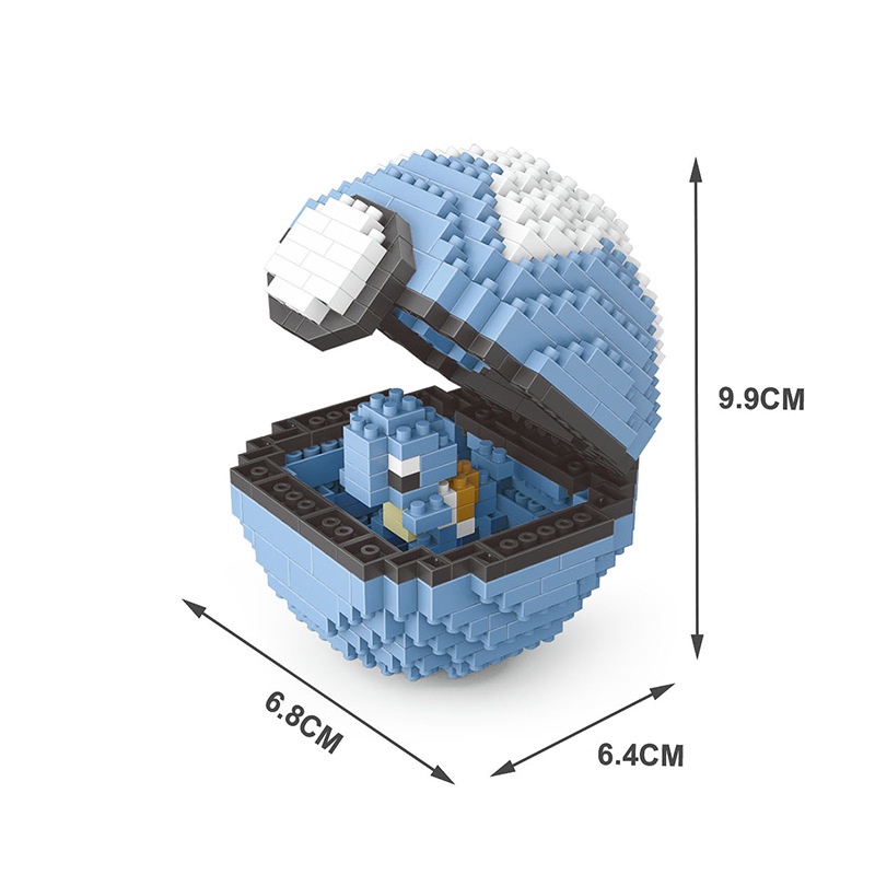 Pokemon Mainan Balok Susun Model Lego Untuk Hadiah Anak