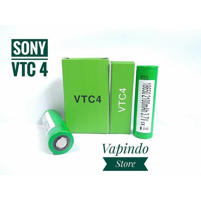 Baterai / Battery Sony VTC 4 / VTC4 18650 2100 MaH 30A Authentic GRATIS ONGKIR