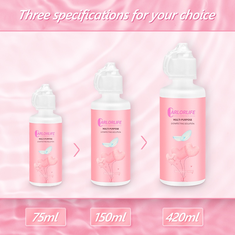 Lensa kontak Cairan Softlens  Soflens  Softlen 75ml / 150ml / 420ml larutan pembersih lensa kontak Solusi Rendam Lensa Kontak