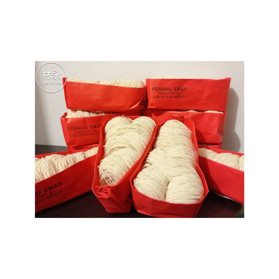 

HS Misoa Misua Medan Cap Perahu Emas Mie Sua Soa Miesua Miesoa 1 pcs Box Perahu