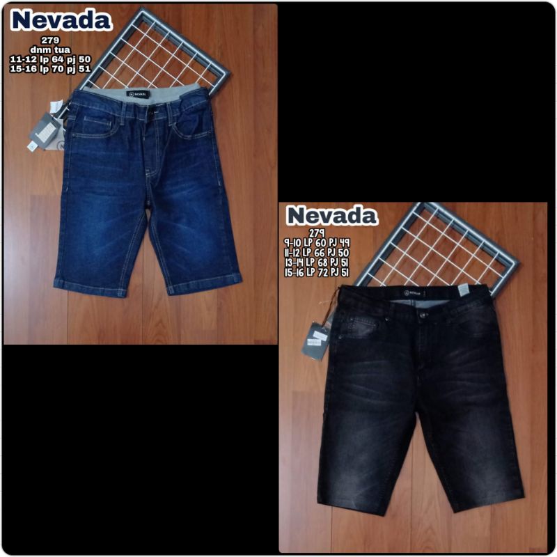 CELANA PENDEK JEANS ANAK NEVADA